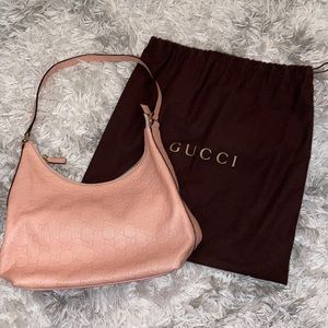 Gucci pink shoulder bag